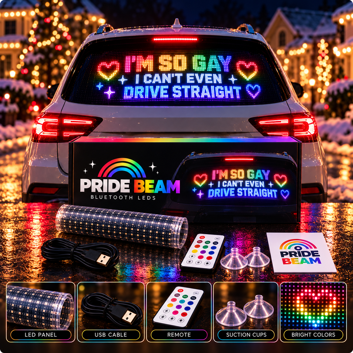 Pride Beam LED Display